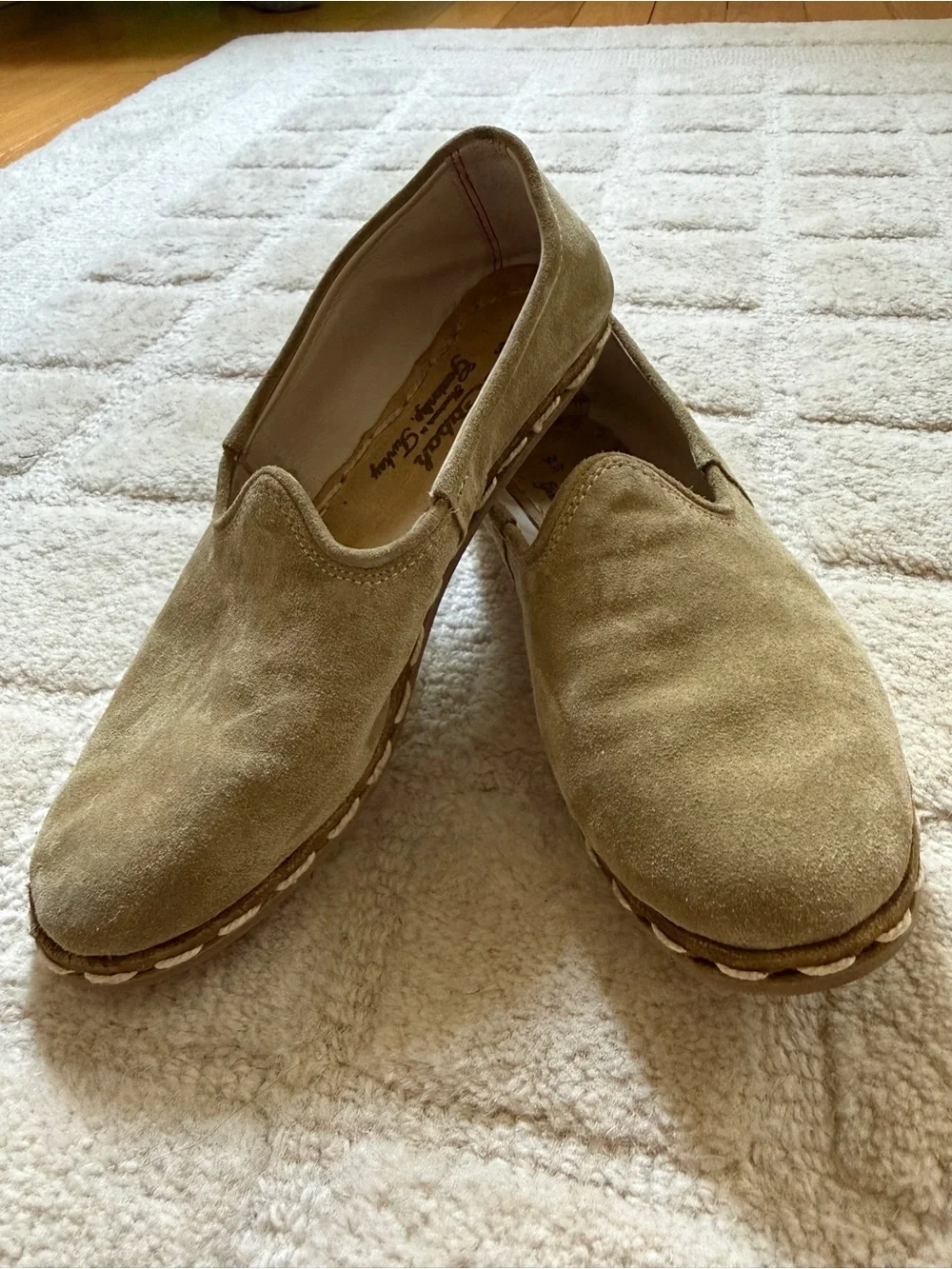 Sabah - Olive Suede Slip-On Loafer